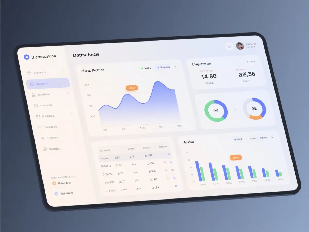 双色球数据统计分析界面示意图
