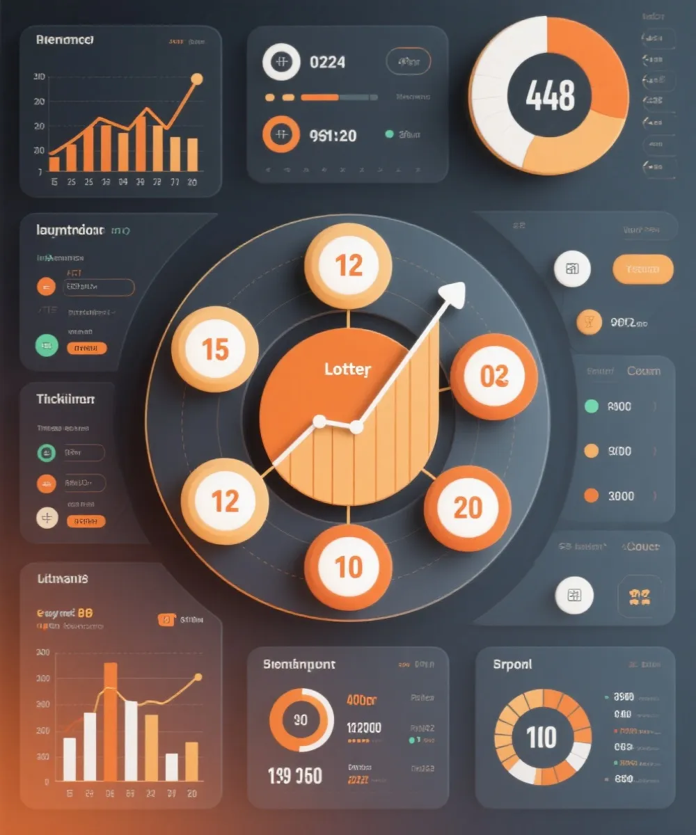 双色球号码走势与统计图示意